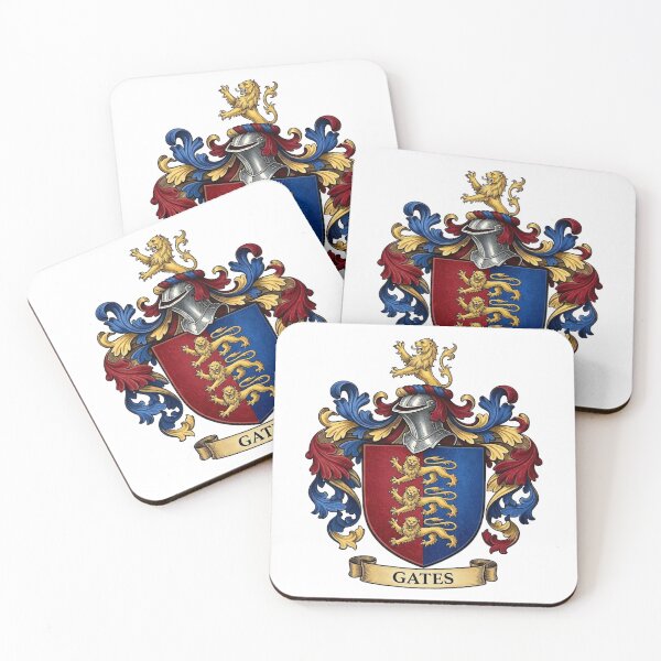 Item preview, The Gates Family Coat of Arms designed and sold by BagTown Clans.