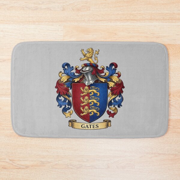 Item preview, The Gates Family Coat of Arms designed and sold by BagTown Clans.