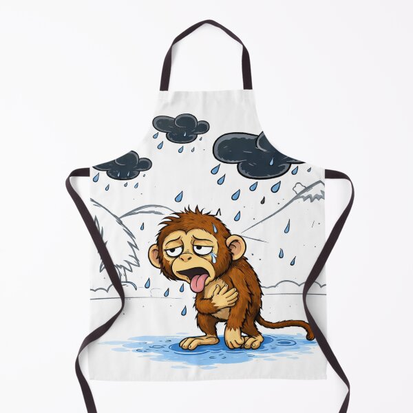 Item preview, Disgusted Monkey – Mood Cartoon designed and sold by KumarGandhi.