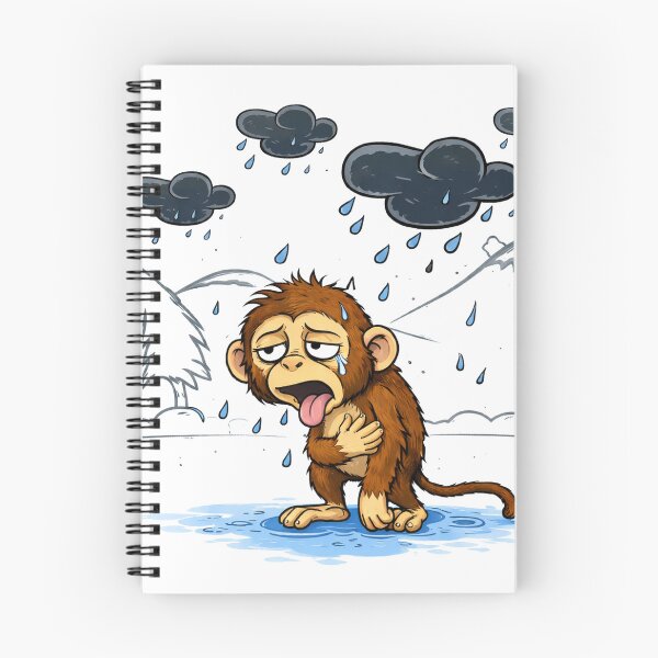Item preview, Disgusted Monkey – Mood Cartoon designed and sold by KumarGandhi.