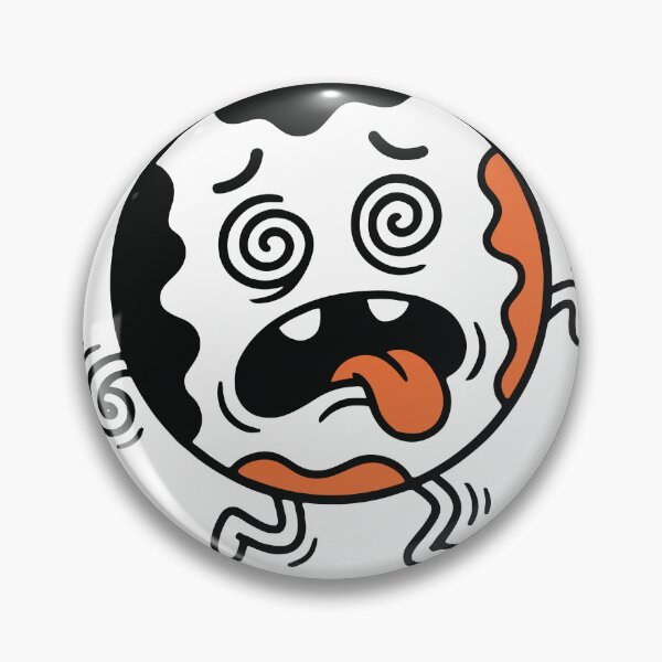 Item preview, A dizzy planet character representing mental overload and chaotic thoughts. Its exaggerated spinning elements create a fun and dynamic meme-style design. designed and sold by Dejbar.