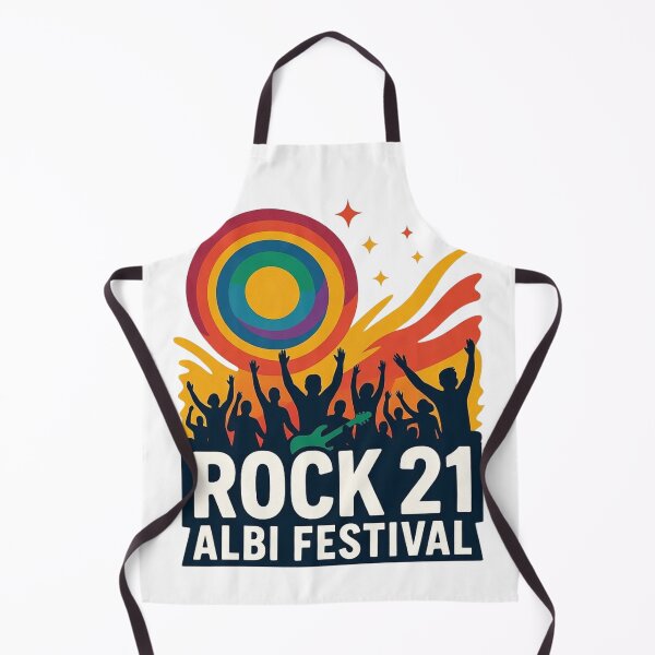 Item preview, Rock 21 Albi Festival France T-Shirt – Vintage Rock Music Festival Crowd Guitar Graphic Tee – Albi France Concert Shirt designed and sold by Sushikidsntoddlers.