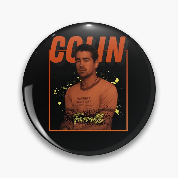 Item preview, Colin Farrell Colorful Art  - Colin Farrell designed and sold by Mckenzaber.