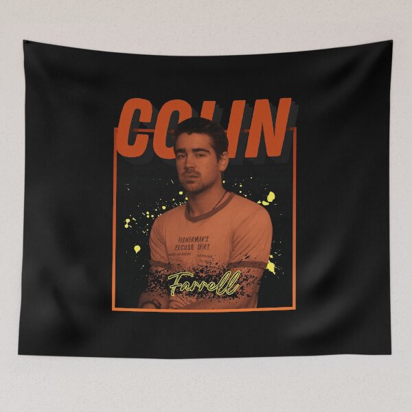 Item preview, Colin Farrell Colorful Art  - Colin Farrell designed and sold by Mckenzaber.