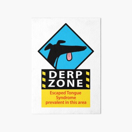 Aperçu de l'œuvre Derp signe de danger créée et vendue par RichSkipworth.