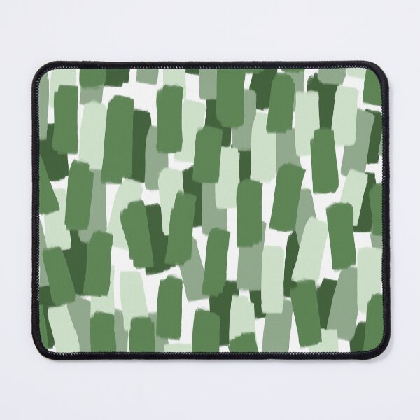 Item preview, Abstract Green Brush Stroke Style Pattern designed and sold by OneThreeSix.