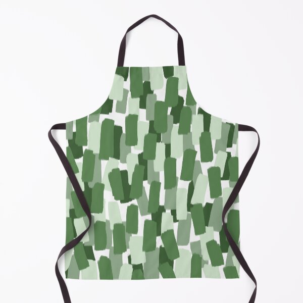 Item preview, Abstract Green Brush Stroke Style Pattern designed and sold by OneThreeSix.