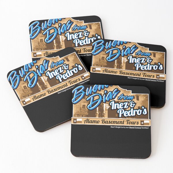 Item preview, Inez & Pedro's Alamo Basement Tours  designed and sold by VeronicaBlend.