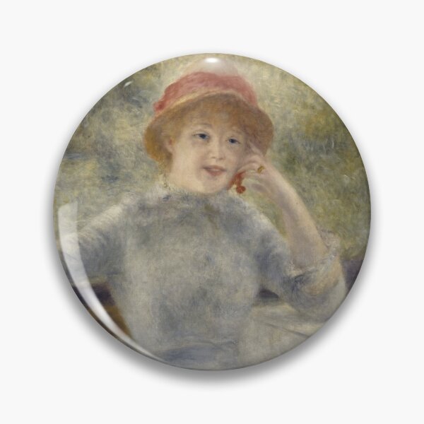 Item preview, Alphonsine Fournaise by Pierre-Auguste Renoir: Romantic Impressionist Wall Art designed and sold by artofuniverse.