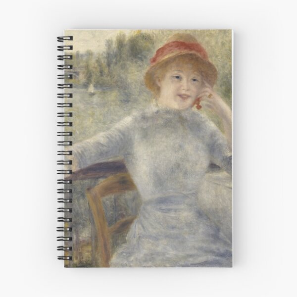 Item preview, Alphonsine Fournaise by Pierre-Auguste Renoir: Romantic Impressionist Wall Art designed and sold by artofuniverse.