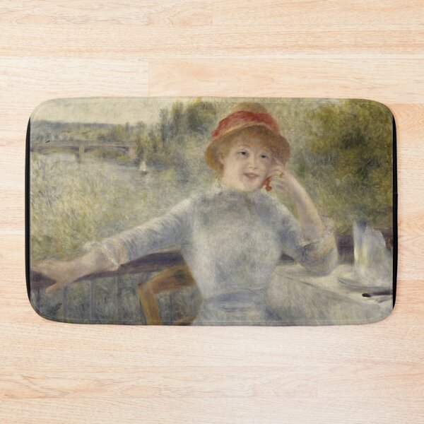 Item preview, Alphonsine Fournaise by Pierre-Auguste Renoir: Romantic Impressionist Wall Art designed and sold by artofuniverse.