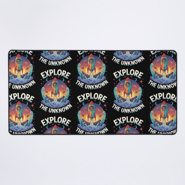 Item preview, Explore the Unknown – Whimsical Space Adventure Design designed and sold by Dogandesighn.