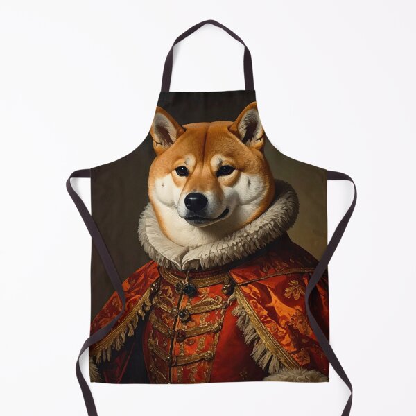 Item preview, Royal Shiba Inu Renaissance Portrait designed and sold by Rutvain.