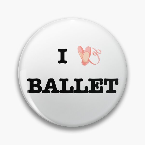 Item preview, I Heart Ballet  designed and sold by KittyLovesArts.
