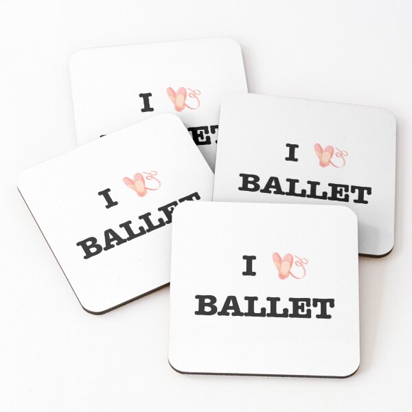 Item preview, I Heart Ballet  designed and sold by KittyLovesArts.