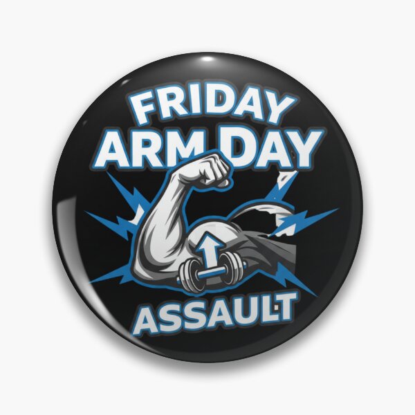 Item preview, Friday. Arm day. designed and sold by MaciejErdon.