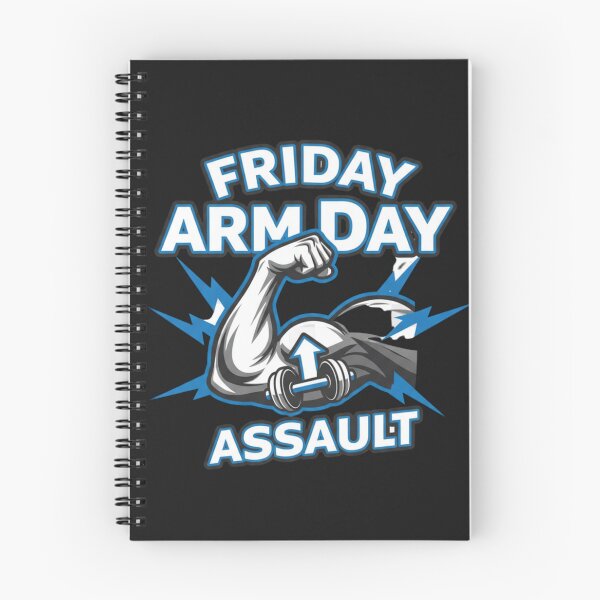 Item preview, Friday. Arm day. designed and sold by MaciejErdon.