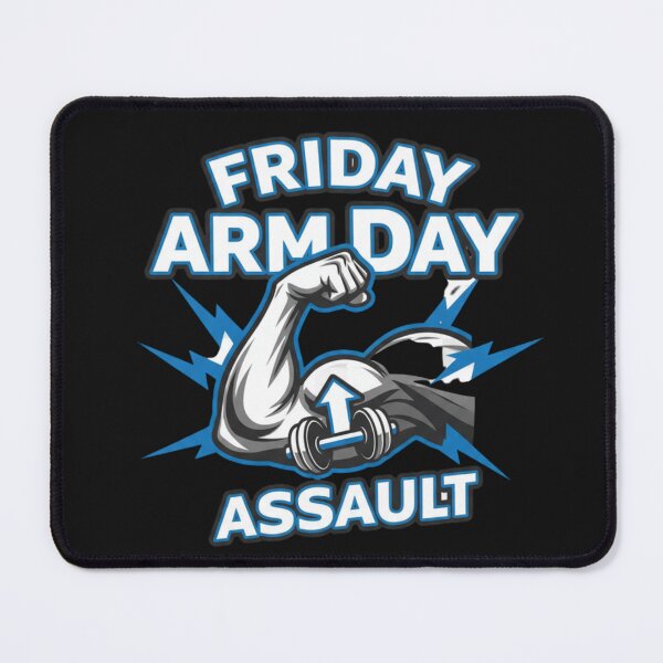 Item preview, Friday. Arm day. designed and sold by MaciejErdon.