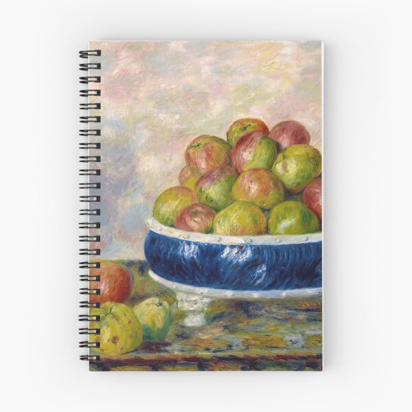 Item preview, Apples in a Dish by Pierre-Auguste Renoir: Impressionist Kitchen Wall Art designed and sold by artofuniverse.