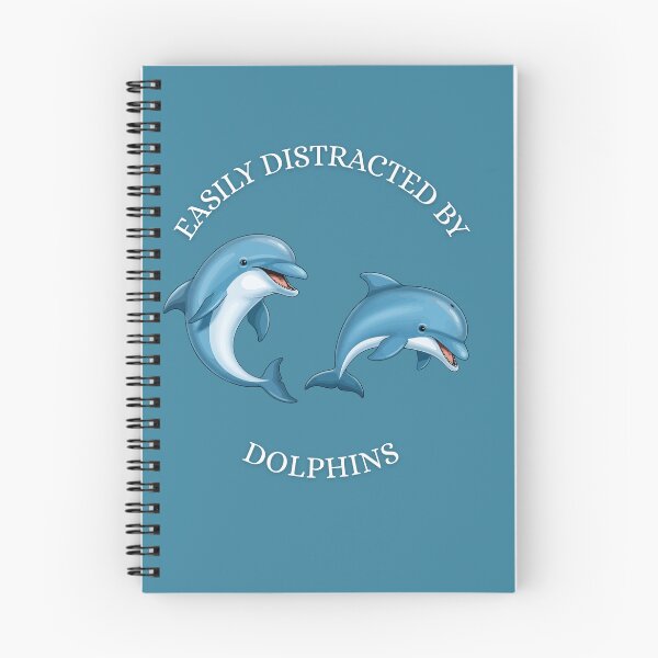 Item preview, Easily Distracted by Dolphins designed and sold by PACERENE.