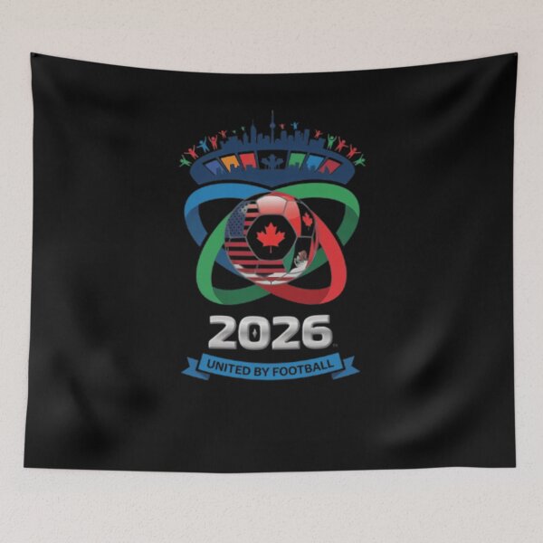 Item preview, Infinity Loop World Cup 2026 Host Nation  designed and sold by NOVA8BIT.