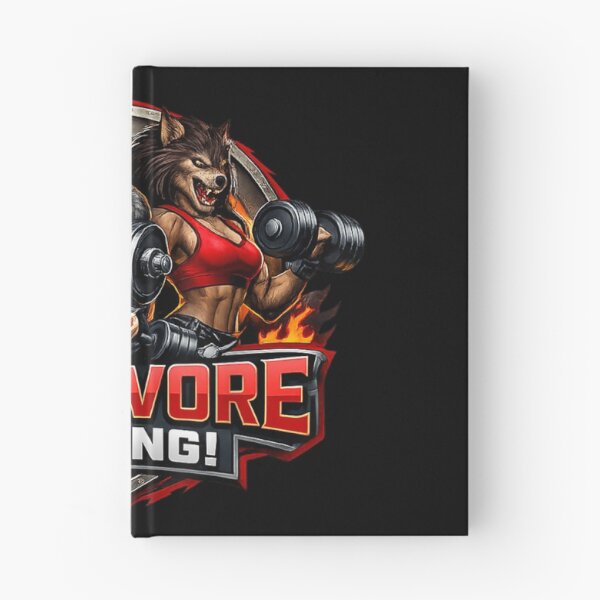Item preview, Carnivore Strong Fitness Werewolf Couple Bodybuilding Weightlifting Gym Motivation Meat Diet designed and sold by LakenDraphil.