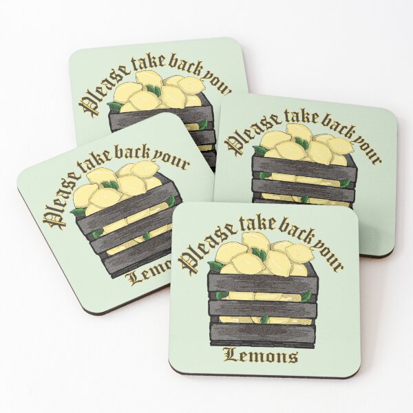 Item preview, Please Take Back Your Lemons - Life Advice Funny Quote designed and sold by Kyradem.