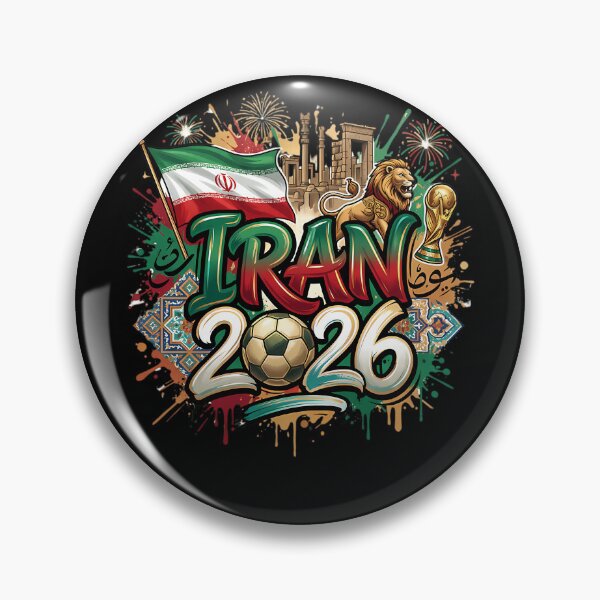 Item preview, Iran World Cup 2026 Football Legacy designed and sold by NOVA8BIT.