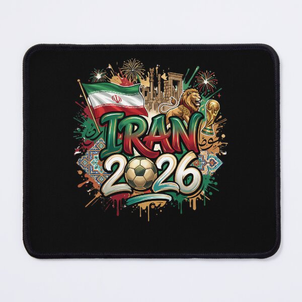 Item preview, Iran World Cup 2026 Football Legacy designed and sold by NOVA8BIT.