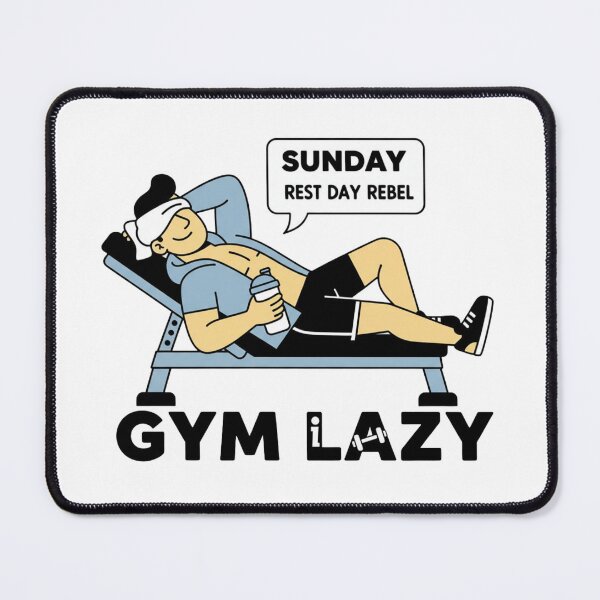 Item preview, Sunday. Gym Lazy. designed and sold by MaciejErdon.