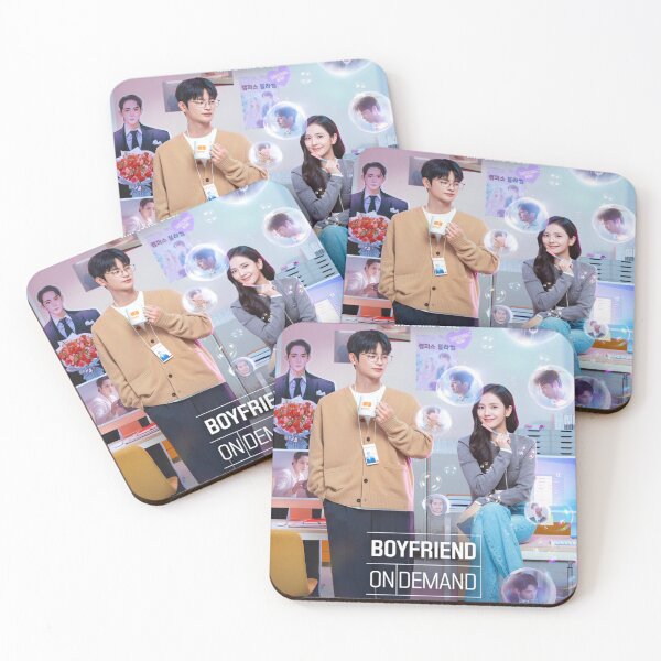 Item preview, BOYFRIEND ON DEMAND Kdrama Ost Drama Merch / JIsoo / Seo In Guk / Seo Mi Rae / Park Kyeongnam designed and sold by TeenLake.