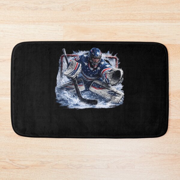Item preview, Iron Wall Hockey Goalie designed and sold by NOVA8BIT.