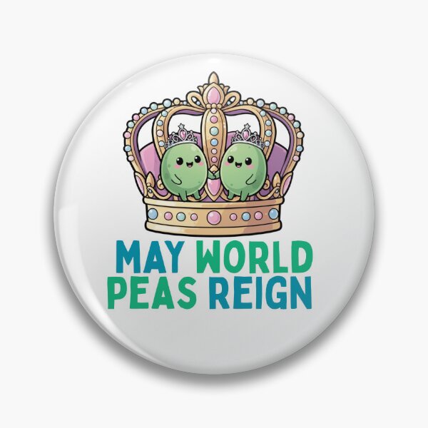 Item preview, May World Peas Reign Kawaii World Peace Design designed and sold by PunTeestic.