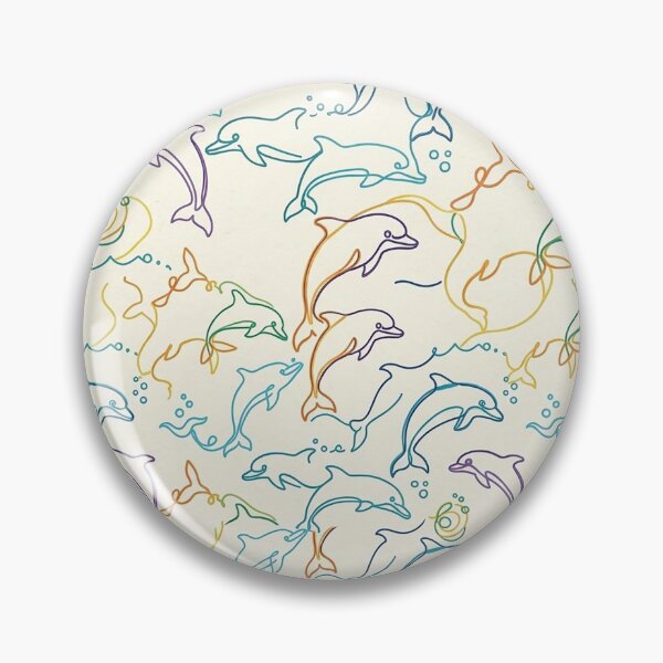 Item preview, Drawn in a Single Breath - Dolphin  designed and sold by Vanich-Panich.
