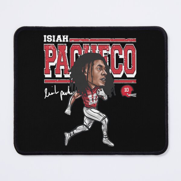 Item preview, Isiah Pacheco Kansas City Cartoon designed and sold by NOVA8BIT.