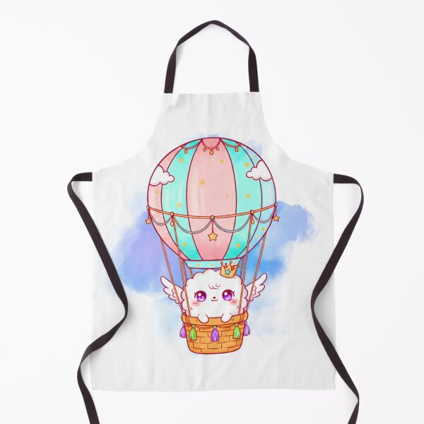 Item preview, Kawaii Dreamy Cloud Adventure Ballon – Pastel Aesthetic Series designed and sold by MBBialyPiksel.