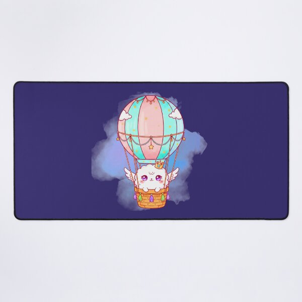 Item preview, Kawaii Dreamy Cloud Adventure Ballon – Pastel Aesthetic Series designed and sold by MBBialyPiksel.