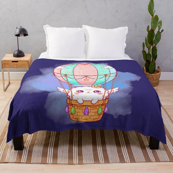 Item preview, Kawaii Dreamy Cloud Adventure Ballon – Pastel Aesthetic Series designed and sold by MBBialyPiksel.