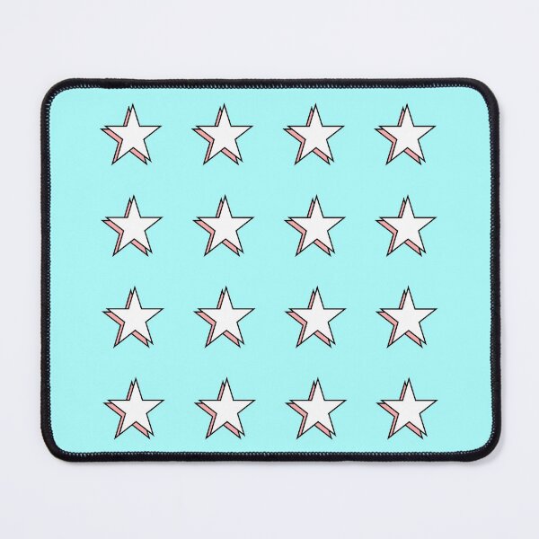 Item preview, Pastel Pink & White Aesthetic Shadow Stars Y2K Retro Star Pack  designed and sold by Aesthetic Crew.
