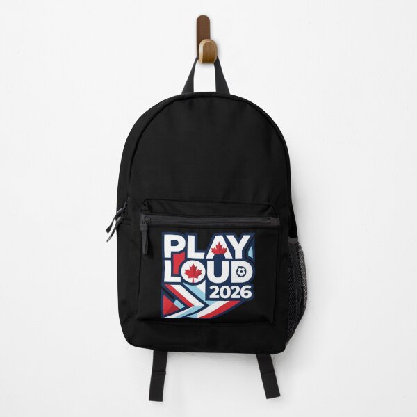 Item preview, Play Loud Canada Soccer 2026 - Canadian Football Fan Art designed and sold by aga4kids.