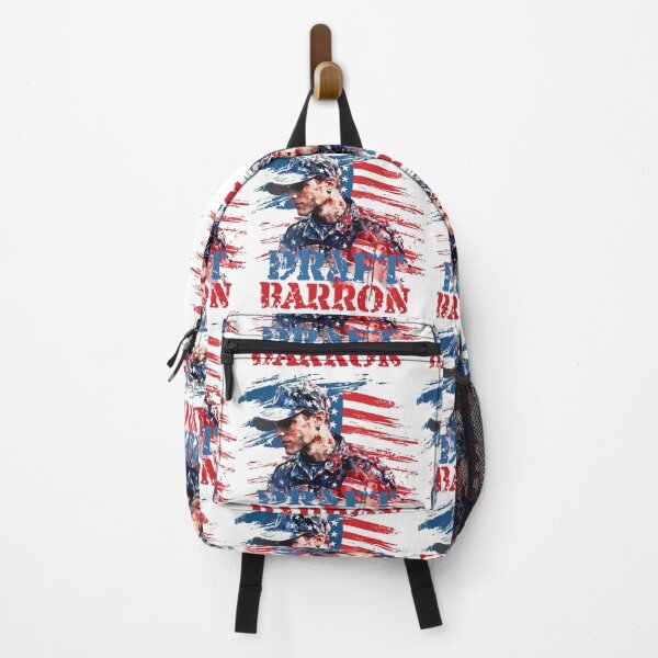 Item preview, #DraftBarronTrump Graffiti Meme - Patriotic Political Art Print designed and sold by DesignArtist.ia.