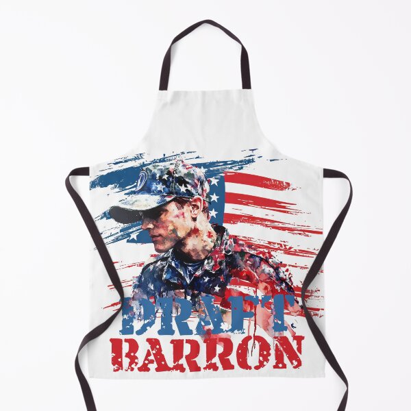 Item preview, #DraftBarronTrump Graffiti Meme - Patriotic Political Art Print designed and sold by DesignArtist.ia.