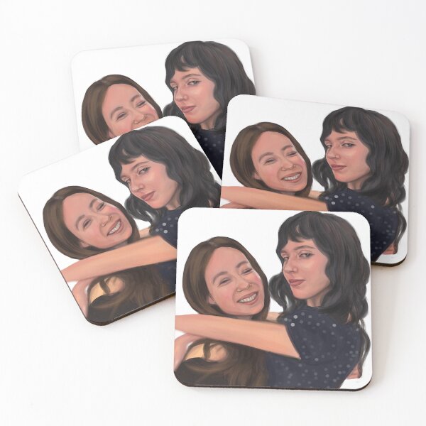 Item preview, Clairo and Laufey Illustration  designed and sold by raineuve.
