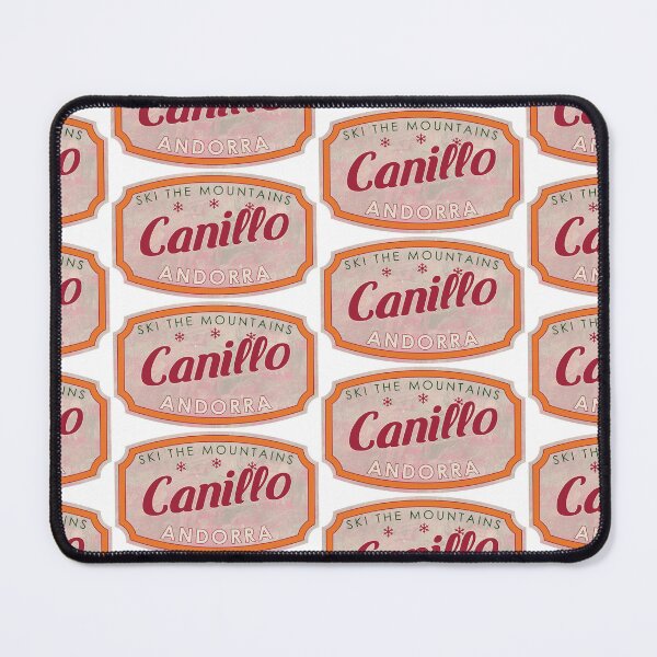 Item preview, ​Canillo, Andorra, Ski, textured skiing badge designed and sold by Wanderful-roads.
