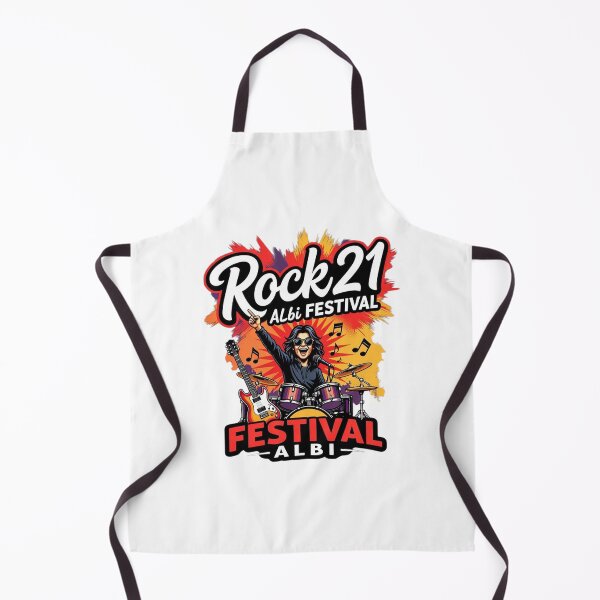 Item preview, Rock 21 Albi Festival France Drummer T-Shirt – Vintage Rock Music Festival Guitar & Drum Graphic Tee – Concert Band Shirt designed and sold by Sushikidsntoddlers.