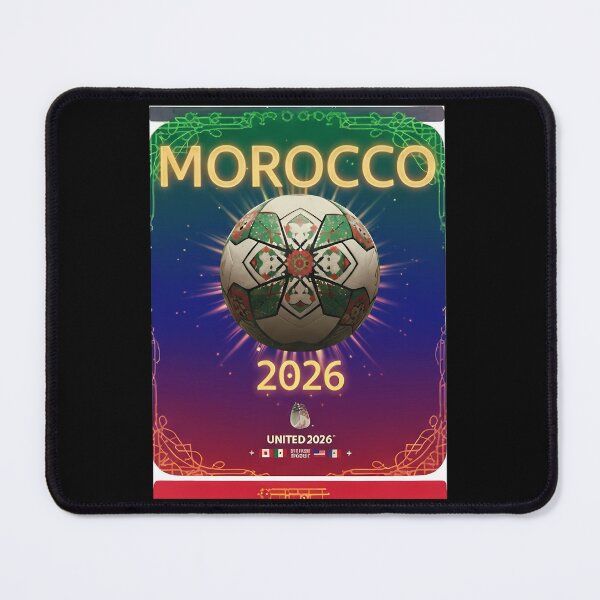 Item preview, Morocco 2026 World Cup - Traditional Zellige Football designed and sold by KB-Store.
