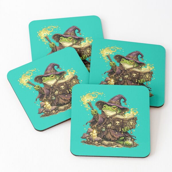 Item preview, The Witch Frog and Her Magic Book designed and sold by FroggyOnly.