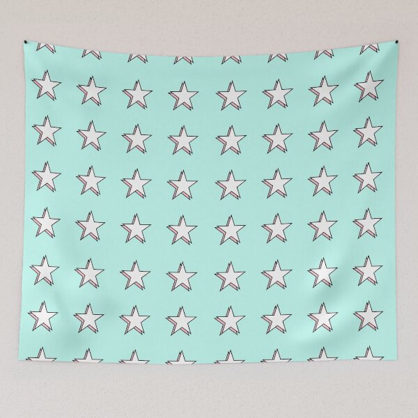 Item preview, Rose Pink & White Aesthetic Shadow Stars Y2K Retro Star Pack  designed and sold by Aesthetic Crew.