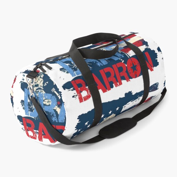 Item preview, #DraftBarronTrump Graffiti Meme - Patriotic Political Art Print designed and sold by DesignArtist.ia.