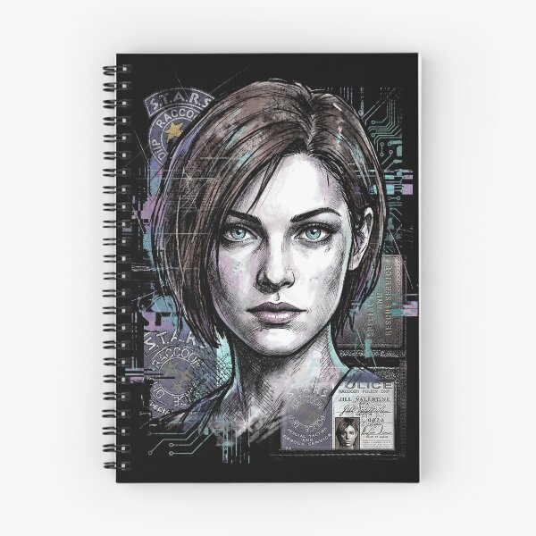 Item preview, Jill Valentine Resident Evil Raccoon Police Department Art designed and sold by Senpaiwaves.